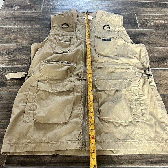 Columbia Sportswear  Men's Size XL Fly Fishing Vest Hunting Photography Vintage - Picture 3 of 6